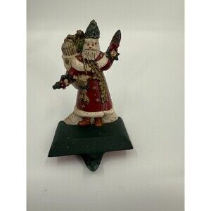 Midwest Of Cannon Falls Cast Iron Santa Claus Stocking Holder